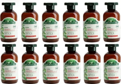 Produktbild von Set 12 AntiCA ERBORISTERIA Shampoo ORTICA 250 Ml. Haarpflegeprodukte