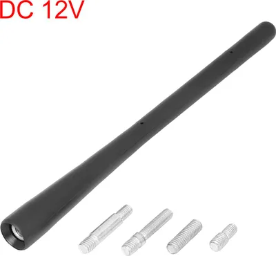 Image de Antenne Universelle Caoutchouc Voiture 7,09 Pouces Am Fm Radio Antenne Noire