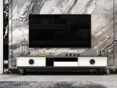 Produktbild von Sideboard RTV 200cm Tv Schrank Lowboard Sideboard Kommode Wohnzimmerschrank