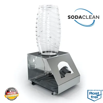 Produktbild von SodaClean® Premium 1er Flaschenhalter - passend für SodaStream Duo Crystal