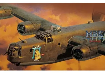 Image de Kit maquette avion 12584 - USAAF B-24H Liberator "Zodiac" (1:72)