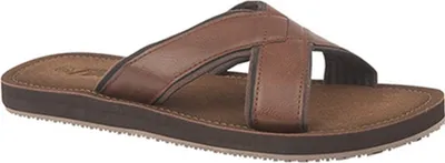 Produktbild von PDQ Herren Leichte Sandalen mit Kreuz Band DF1371 (46 EU) (Braun)