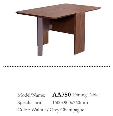 Produktbild von Brauner Klapp Multifunktions Holz Tisch Küchen Tische Ess Wohn Zimmer Esstische