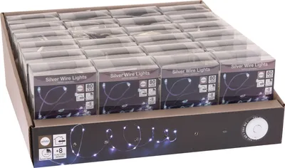 Obrázek produktu pro LED řetěz venkovní 80ks diod s časovačem