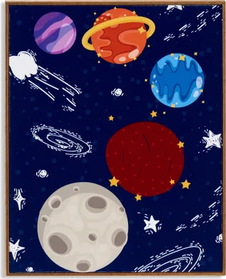 Obrázek produktu pro Plakát v rámu vesmír PLANET, 41,2 x 51,5 cm
