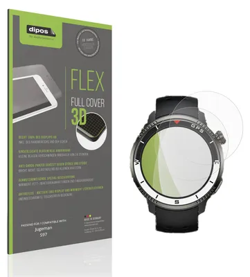 Immagine prodotto di 2x Pellicola protettiva opaca per Jugeman S97 Protezione Antiurto Anti-Shock
