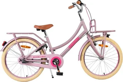 Produktbild von Volare Excellent Kinderfahrrad - Mädchen - 20 Zoll - Mattrosa - 3 Gänge
