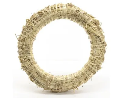Produktbild von Strohkranz / Kranz Rohling 25cm natur