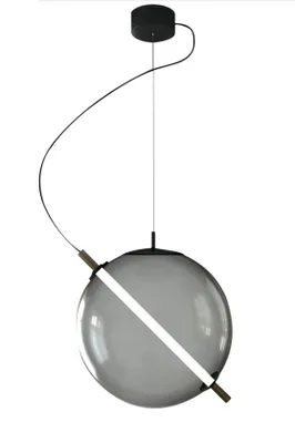 Zdjęcie produktu dla Booz - nowoczesna lampa wisząca kula LED