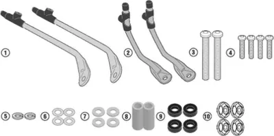 Produktbild von FENSTERBEFESTIGUNG A7061AK SYM Symphony 125 Euro 5 (20)