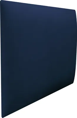 Produktbild von RAVIO Wandpaneel Gepolstert Wandpolster Kopfteil für Betten Wandverkleidung Wandpolsterung Wanddeko 3D Wandkissen Polsterpaneele (50 x 50 cm, Farbe: Navyblau - Mono 241)