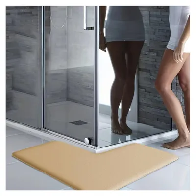 Immagine prodotto di Tappeto da bagno a forma di L con fondo antiscivolo