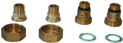 Produktbild von Grundfos Anschlussgarnitur R 1/2x15mm, zum Löten/Schrauben