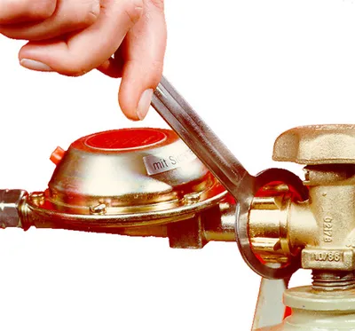 Immagine prodotto di Chiave per bombole di gas in metallo Chiave per regolatore di gas Smonta regolatore GAS Camping Caravan