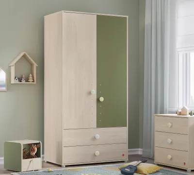 Produktbild von Cilek MONTES natur Kleiderschrank, 2-trg.
