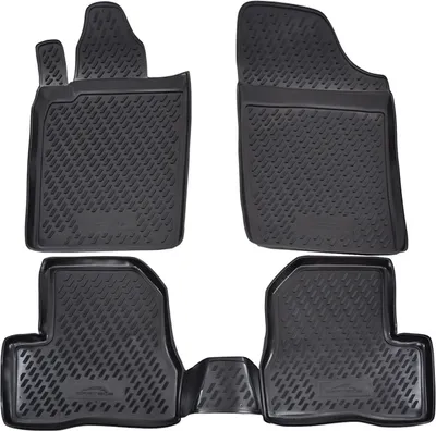 Obrázok produktu pre J&J Automotive | Gumové rohože so zvýšeným okrajom pre Peugeot 206 1998-2009