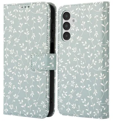Obrázok produktu pre imoshion Designová knižnica pre Samsung Galaxy A16 - Smoke Green Flowers