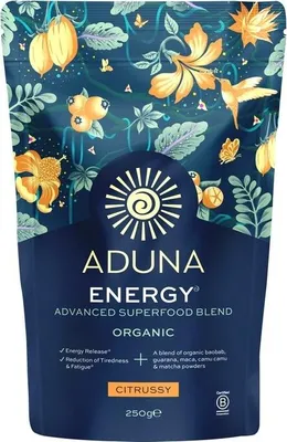 Immagine prodotto di Aduna,Energy Advanced Superfood, Energia, 250 g