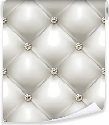 Produktbild von Vliestapete Rolle Lederoptik 3D EFFEKT Modern Diamanten Geometrisch Vlies Tapete - 10m x 50cm inkl. Kleister - Wohnzimmer Schlafzimmer Flur XXL Wandtapete Motivtapeten Rollentapete