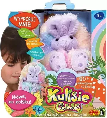 Produktbild von Interaktives Maskottchen Kulisie das Regenbogenkaninchen