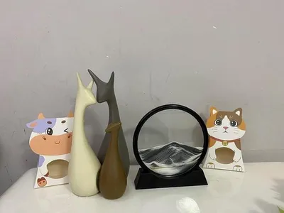 Sanduhr Dekoration Tiefsee-Sandlandschaft für Büro und Wohnzimmer