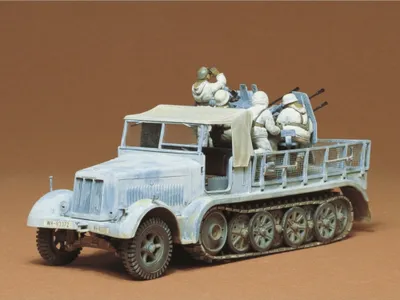 Obrázek produktu pro Tamiya 1:35 WWII Dt.Halbkette w.Vierl-Flak (5)