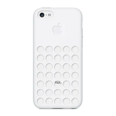 Produktbild von Apple iPhone 5C Case Weiss MF039ZM/A