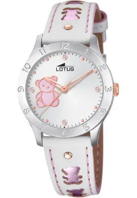 Obrázek produktu pro LOTUS Youth Watch Junior Elegant 18657/B Kožené náramkové hodinky analogové bílé UL18657/B