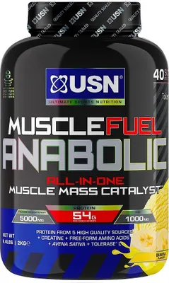 Image de USN Muscle Fuel Anabolic - boîte de 2000g Banana