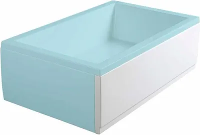 Immagine prodotto di Polysan Deep Plain - Pannello frontale 120, destro, 120x36 cm, bianco 83674