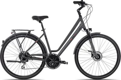Produktbild von 2R Manufaktur TLX24 Trapez Damen-Trekkingbike für Alltag & Touren 28 Zoll Dunkelgrau 45 cm