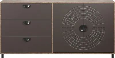 Zdjęcie produktu dla Fusion kreedns 2 drzwi, 3 szuflady brązowy dekor.