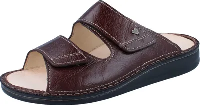 Produktbild von FINN COMFORT Riad Herren Pantolette braun Glattleder - Größe: 45