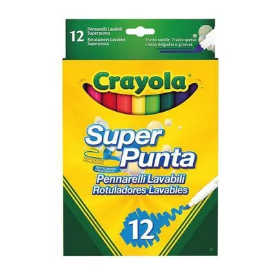 Produktbild von Crayola Filzstifte, Supertips, 1Set