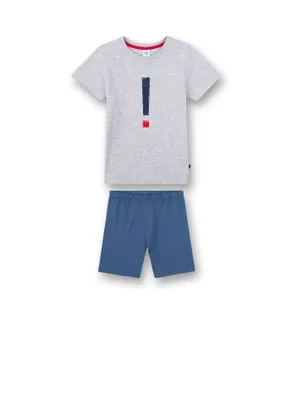 Produktbild von Sanetta Jungen-Schlafanzug kurz graumelange 104