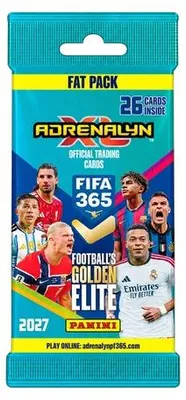 Produktbild von Panini FIFA 365 Adrenalyn XL 2027 – Fat Pack | 26 Trading Cards