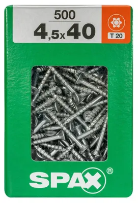 Immagine prodotto di Spax TRX testa svasata Wirox 4,5x40 XXL