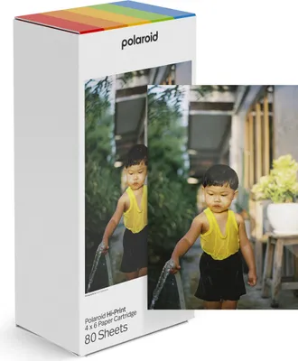 Produktbild von Polaroid 6551, 10x15 cm, 4x6", 80 Blätter, Polaroid Hi·Print 4x6, 108 mm, 200 mm