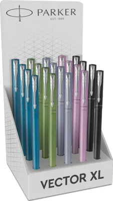 Produktbild von PARKER Füller VECTOR XL 20er Display                 M Blau