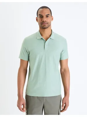 Obrázek produktu pro Pánské světle modré polo tričko Celio, základní model značky Feflame S