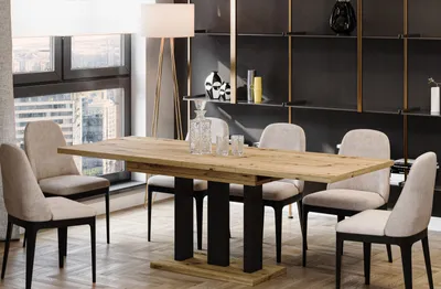 Immagine prodotto di Tavolo pieghevole APPIA 130(210)x80 rovere artigianale