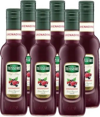 Produktbild von Mathieu Teisseire Getränke-Sirup Grenadine 0,25L (6er Pack)
