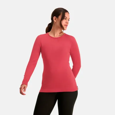 Produktbild von NOMAD® Rough Thermo Control Merino Damen-Shirt | L | Rot | Wolle