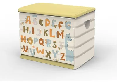 Image de Coffre de rangement - PLASTIKEN - 260 L - 80 x 61 x 53 cm - Lettre