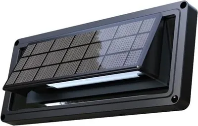 Produktbild von Solarsys – LED Solarleuchte Außen 500 lm mit Geräusch- und Dämmerungssensor, für Garten, Terrasse, Treppen, Balkon und Zaun