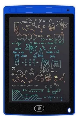 Immagine prodotto di Tavoletta LCD colorata per scrivere e disegnare, con schermo da 12 pollici, inclusa penna, colore blu