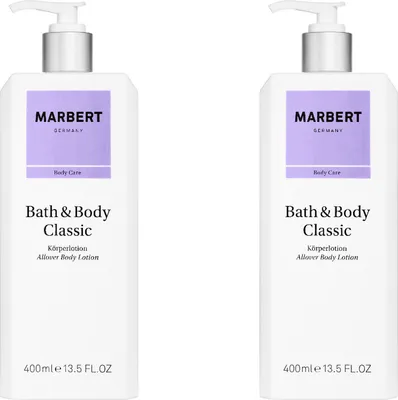 Produktbild von Marbert Bath Body Classic Körperlotion 2 x 400 ml