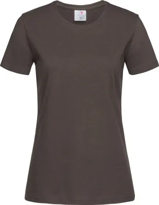 Image de T-shirt femme Stedman AB278 (M) (Marron foncé)