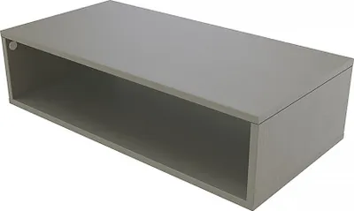 Produktbild von Aufbewahrungswürfel Holz 100x50 cm - Grau