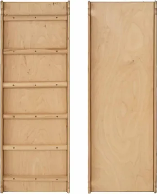 Image de Woodiko Toboggan double face en bois pour enfants